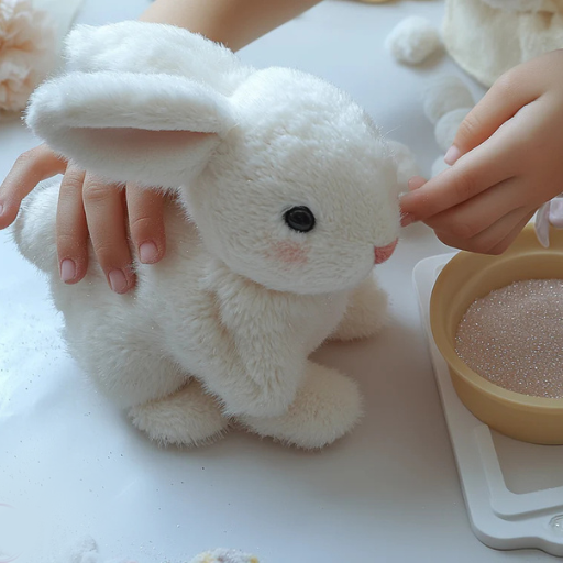 Realistic Bunny Toy